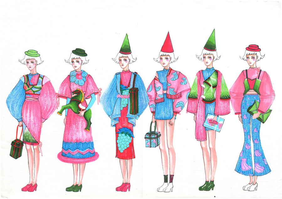 水果硬糖|休闲\/流行服饰|服装|阿荪 - 原创设计作