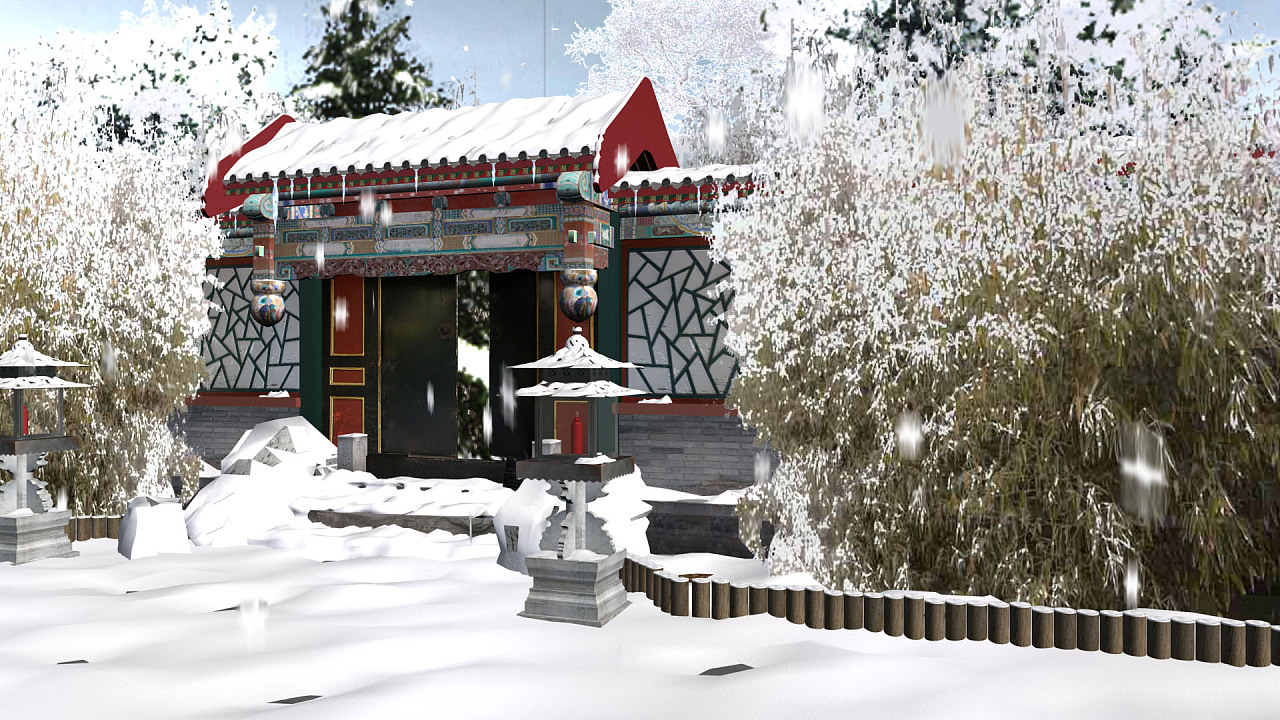 恭王府花园|三维|动画\/影视|Rhododrin - 原创作品 - 站酷 (ZCOOL)