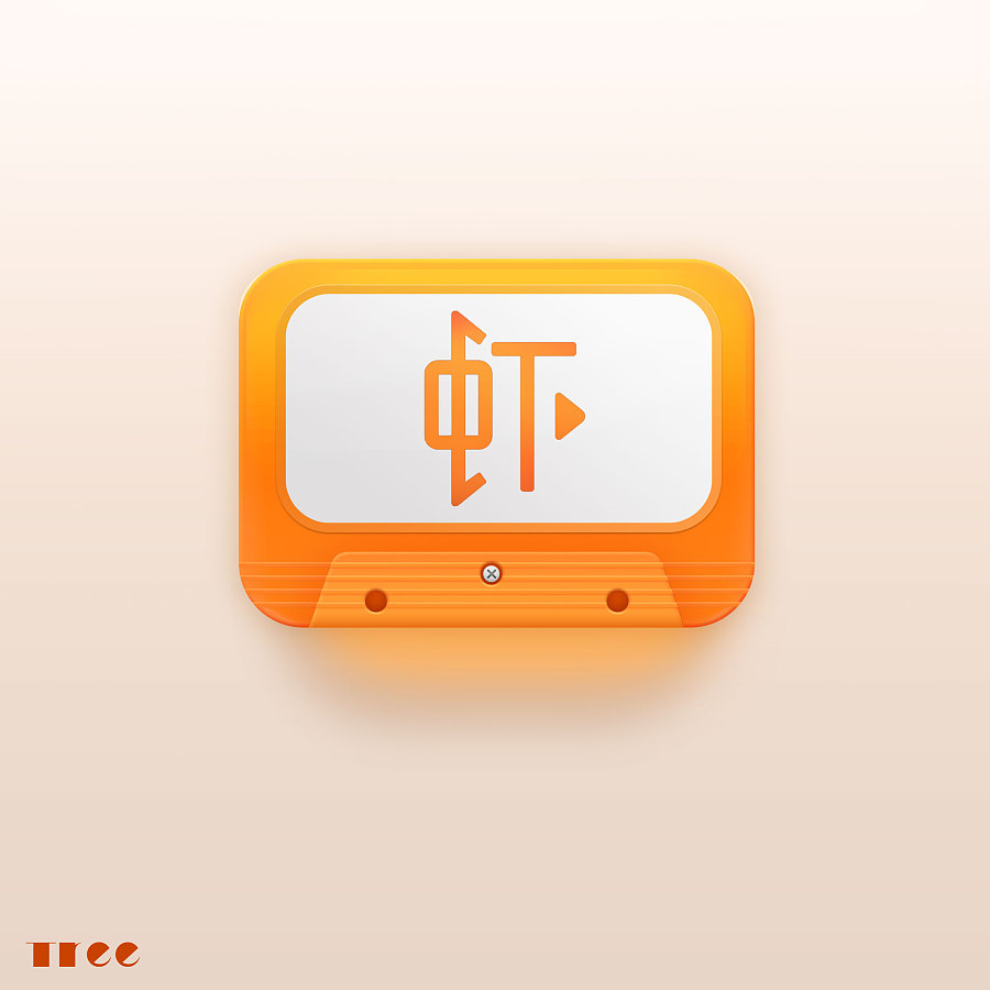 虾米音乐app icon |图标|UI|treeos - 原创设计作品