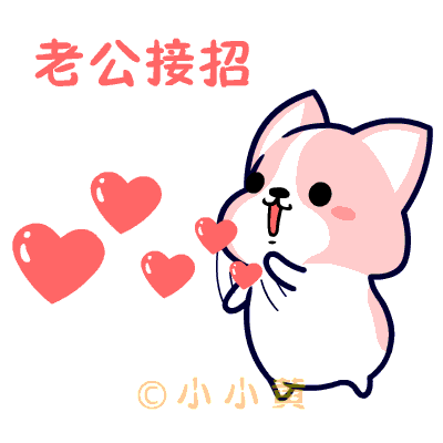 柯基咯叽情侣篇温情上线|动漫|网络表情|小小黄小小