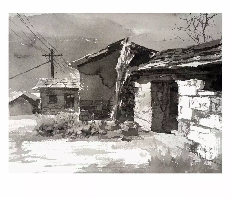 陈红卫---时间煮雨 ● 一路风景一路诗|钢笔画|纯