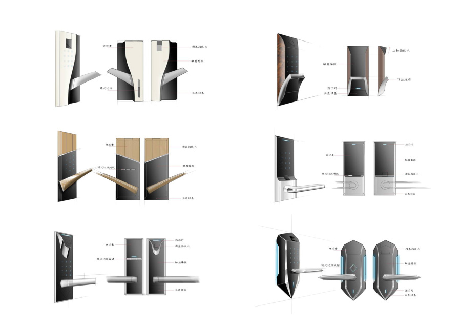 智能门锁-2015|电子产品|工业\/产品|SimonVary