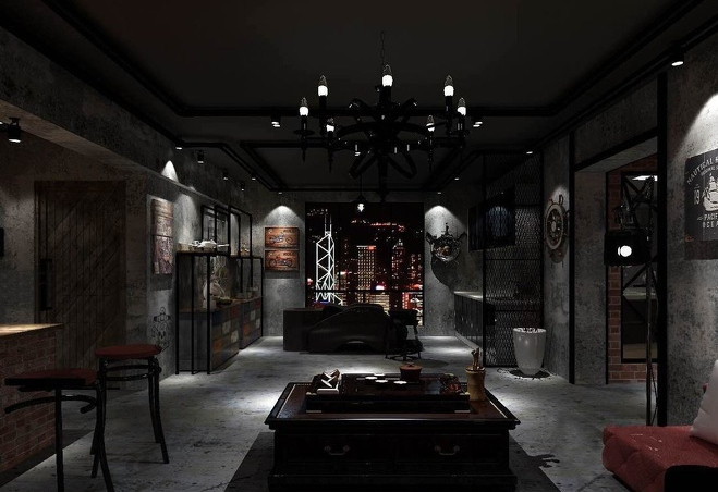 图腾纹身店-成都纹身店装修,成都纹身店设计,成都纹身店装修公司,成都纹身店设计公司|室内设计|空间\/建筑|成都纹身店装修_ - 原创设计作品 - 站酷 (ZCOOL)