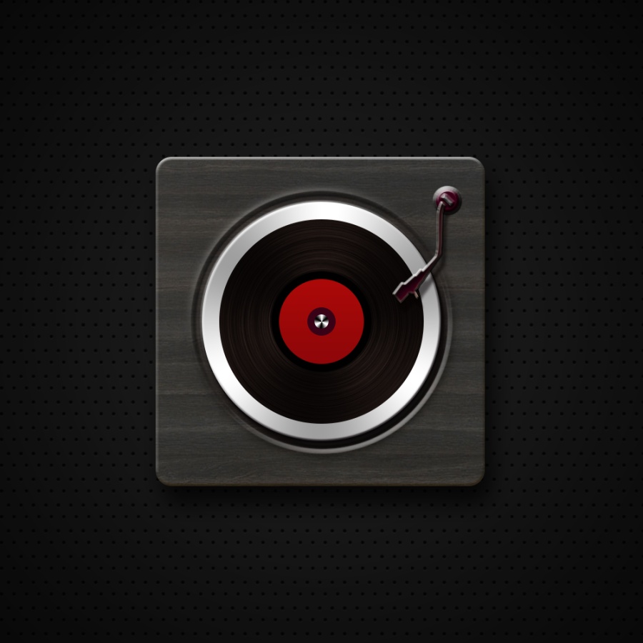 黑色系列-音乐播放器图标|图标|GUI|刘泉榕 - 原