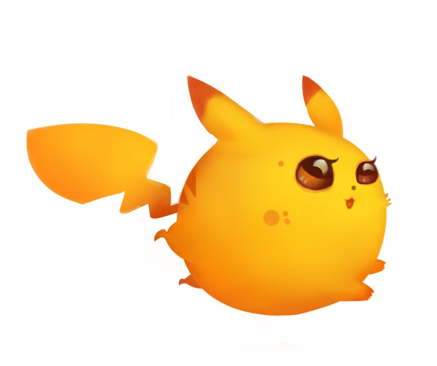 皮卡丘练习|绘画习作|插画|筱熊熊 - 原创设计作