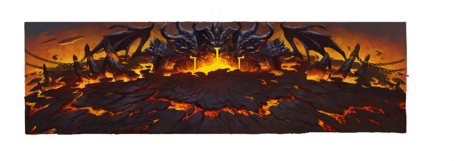 恶魔深渊|游戏原画|插画|liuqiubo - 原创设计作品