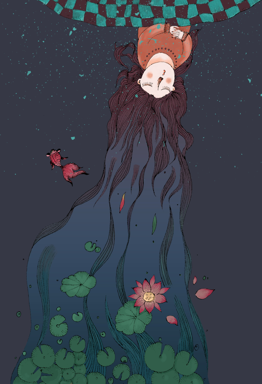 造梦者|绘画习作|插画|十八木林森 - 原创设计作品 - 站酷 (ZCOOL)