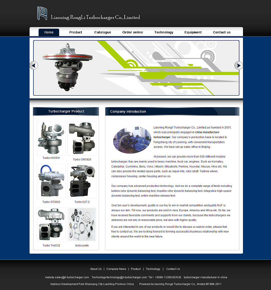 汽车配件外贸网站|网页设计|UI|安杨 - 原创设计