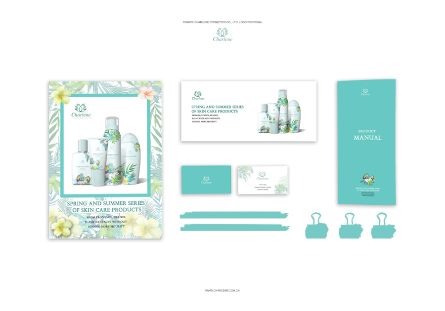 国外护肤品品牌提案|VI\/CI|平面|柳西西 - 原创设