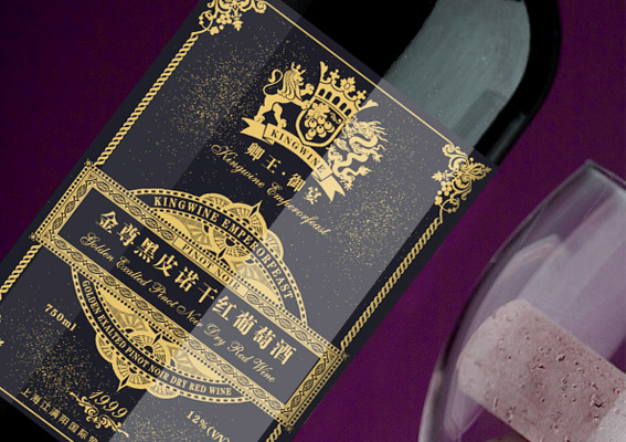 葡萄酒包装设计|美国进口葡萄酒标签设计,上海