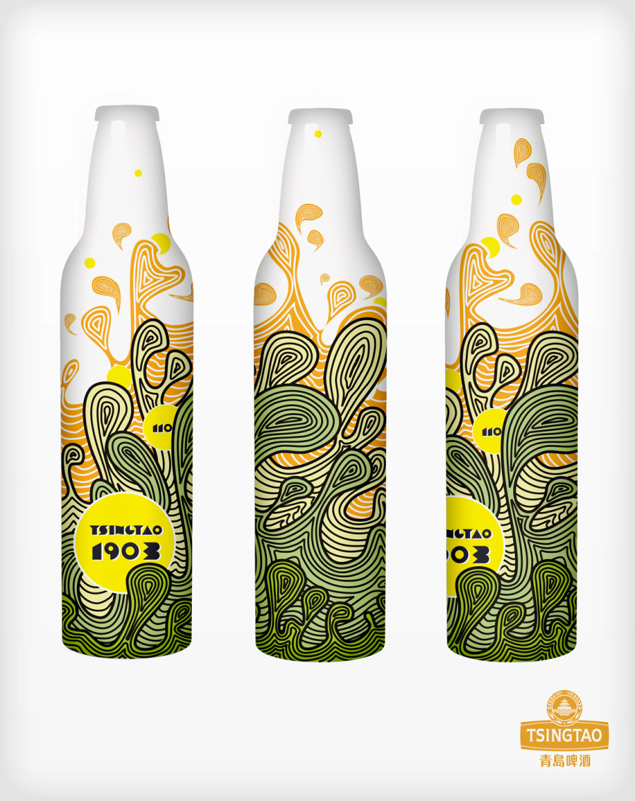 包装设计-青岛啤酒|包装|平面|Miliyah0101 - 原创