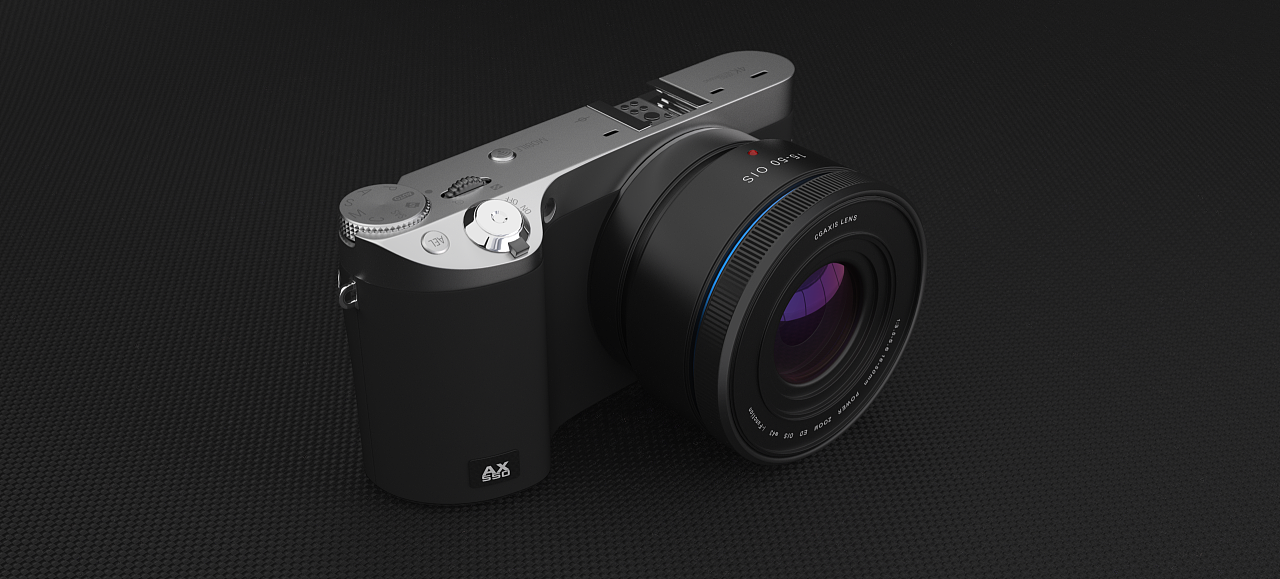 keyshot8 渲染练习-数码相机