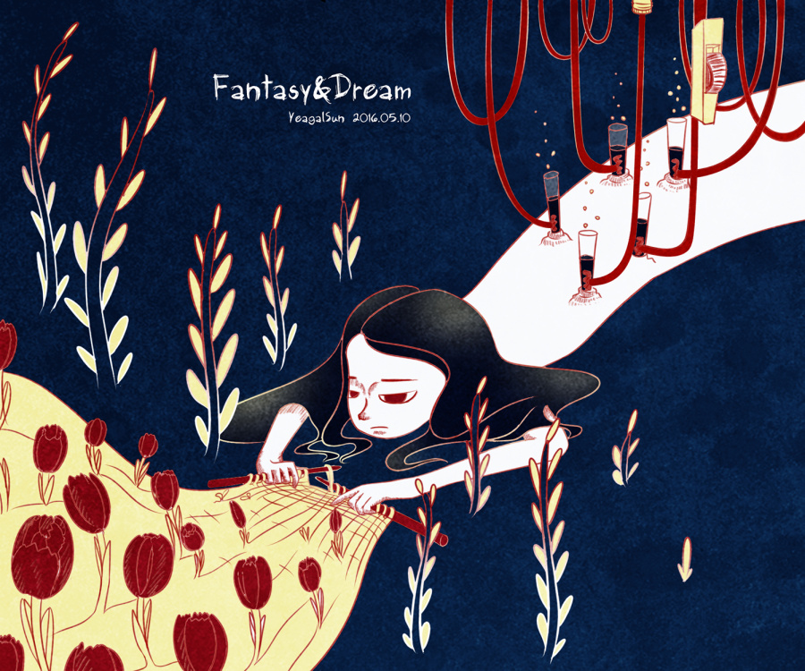 Fantasy&Dream02|绘画习作|插画|lvory - 原创设