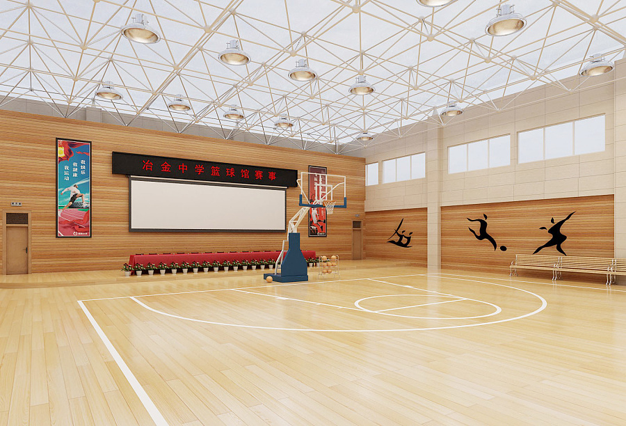 大瓦国篮球馆|室内设计|空间|thendoro - 原创设计