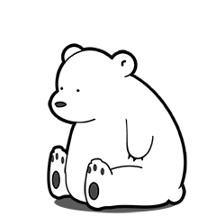 po-lar bear(第一窝)微信动漫表情设计
