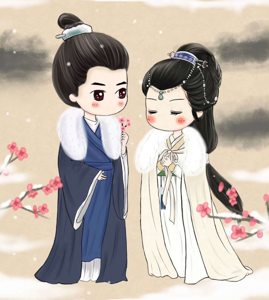 红颜旧|绘画习作|插画|洛槿夏实 - 原创设计作品