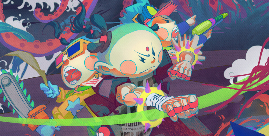 孙悟空&哪吒&二郎神|商业插画|插画|Double_