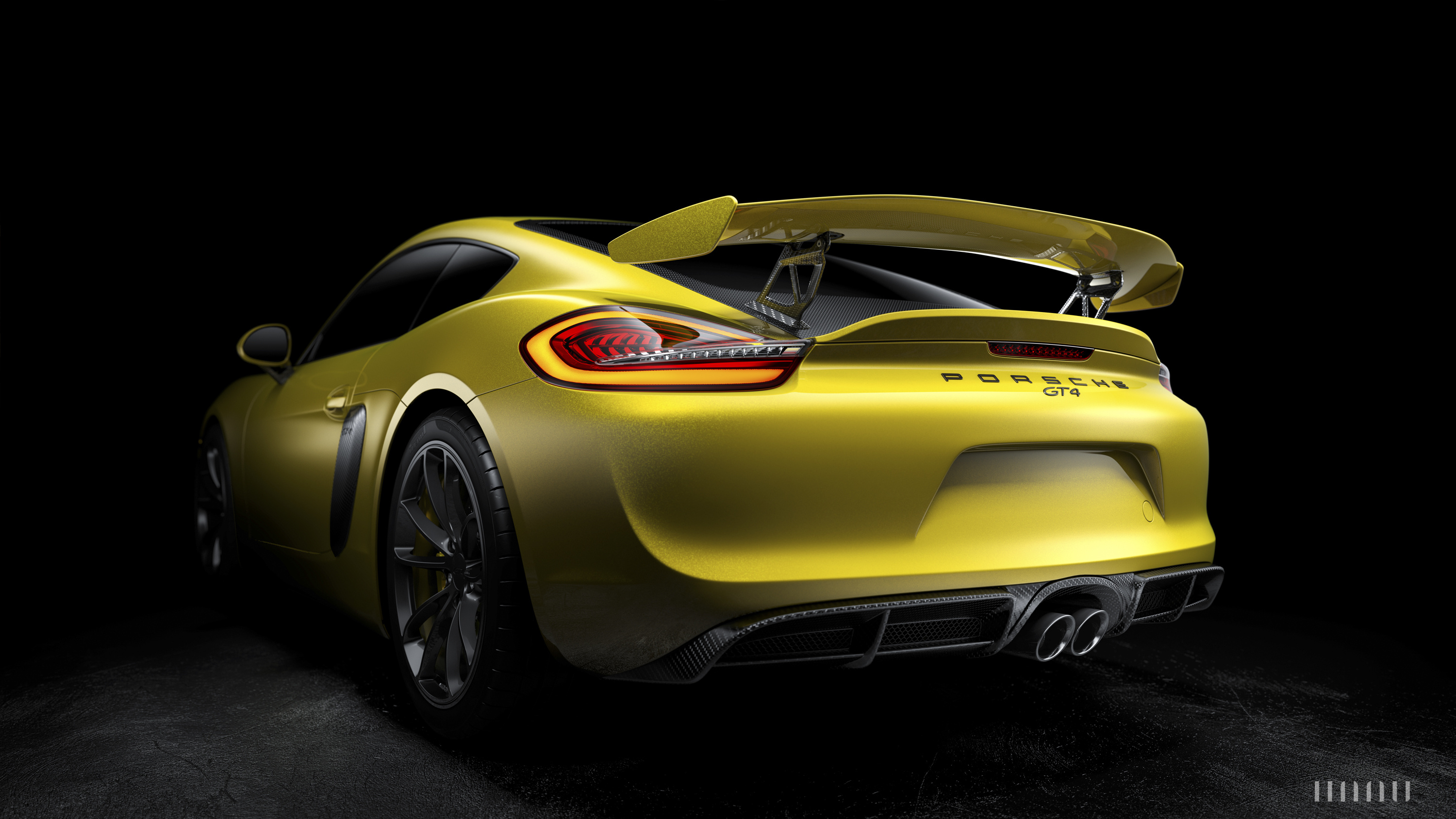 保时捷\/918&Cayman GT4_CGI|三维|机械\/交通|Haau - 原创作品 - 站酷 (ZCOOL)