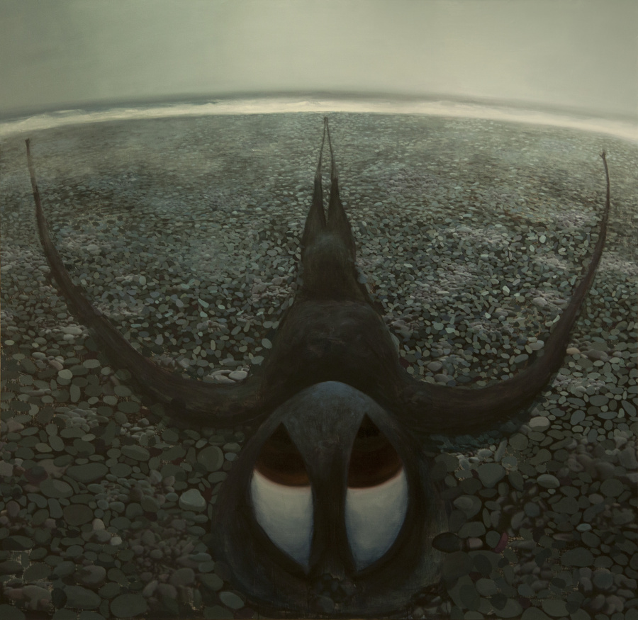 原创作品:《未命名形象》张艺凡 油画系 天津美