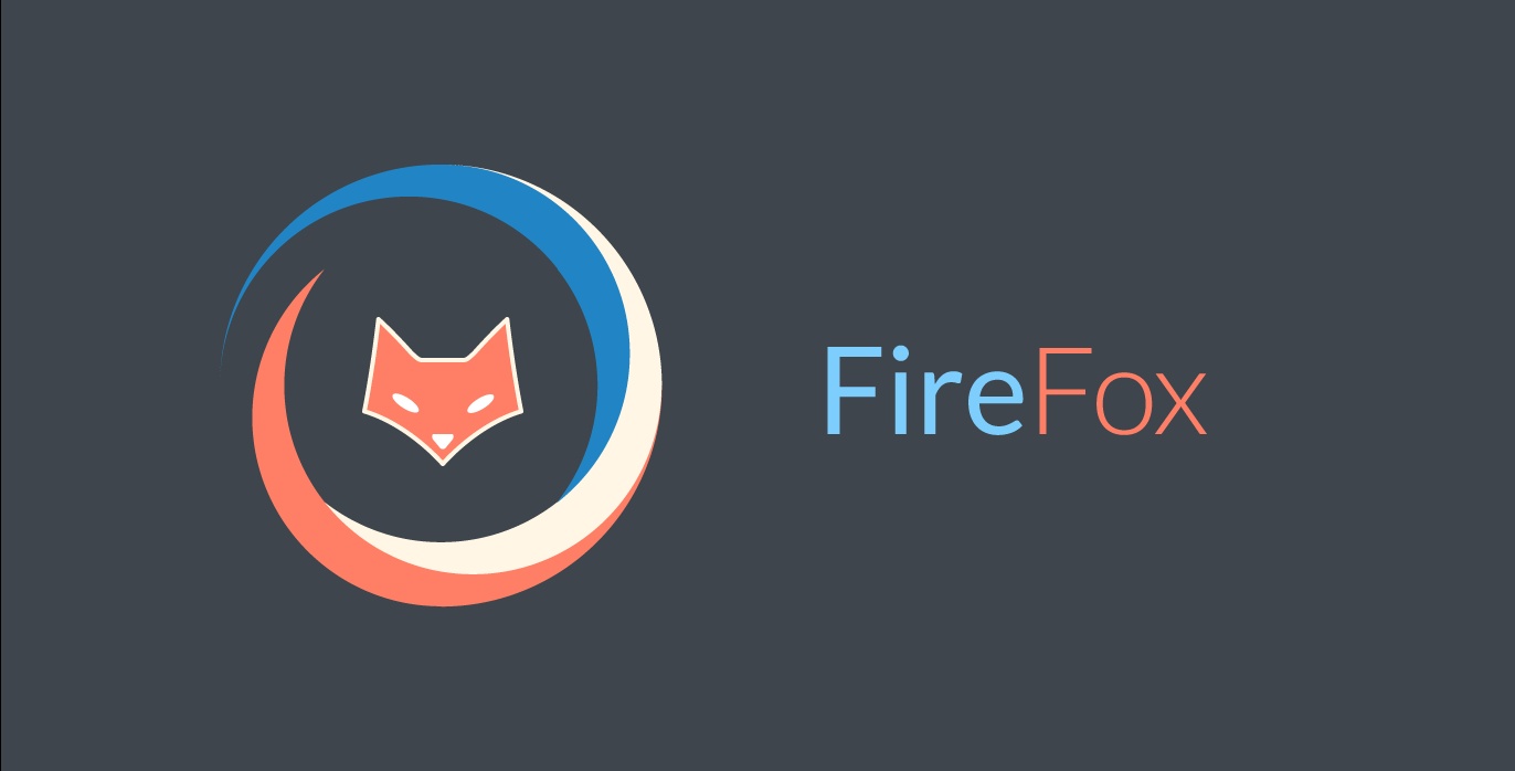 扁平化firefox logo