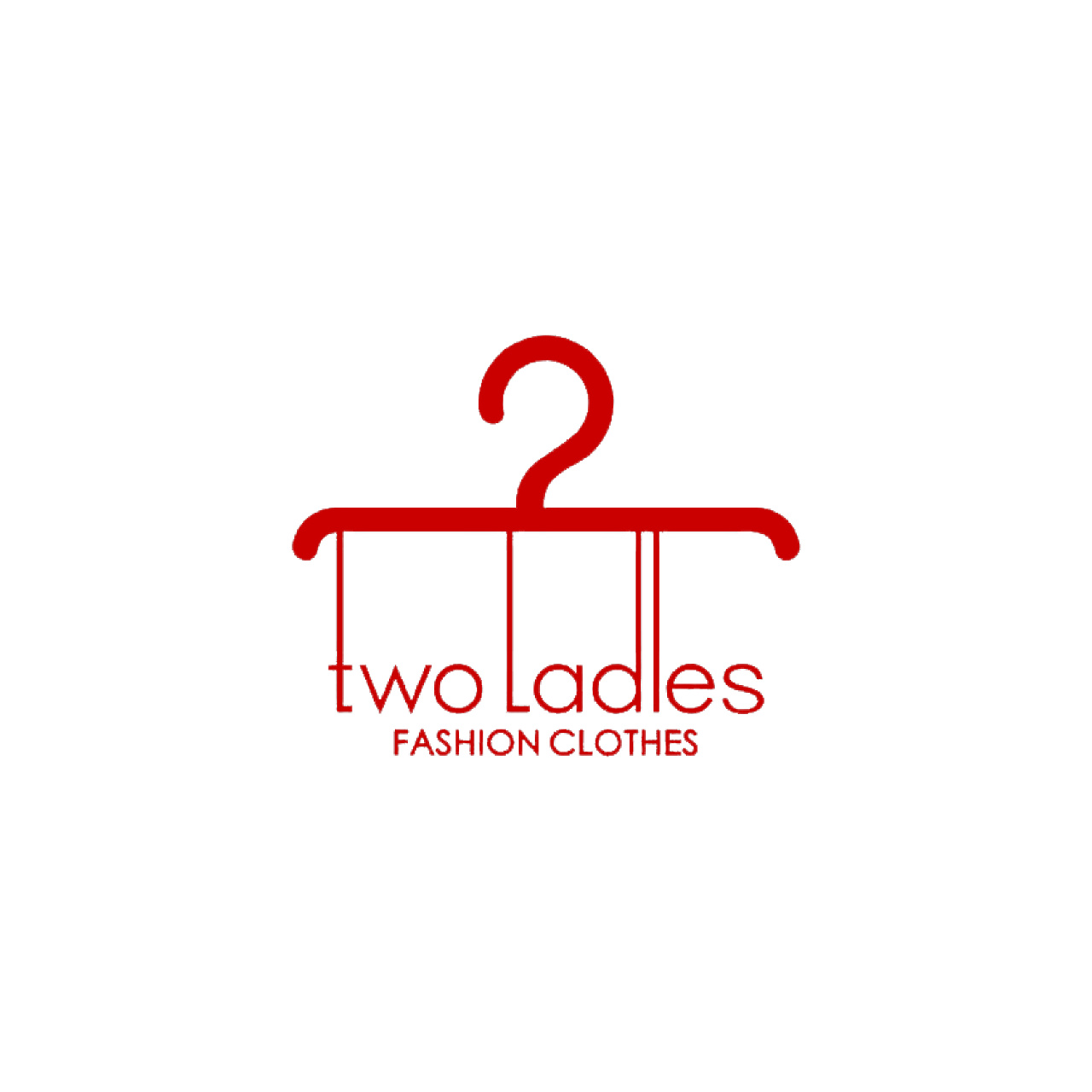 two ladles 服装店logo