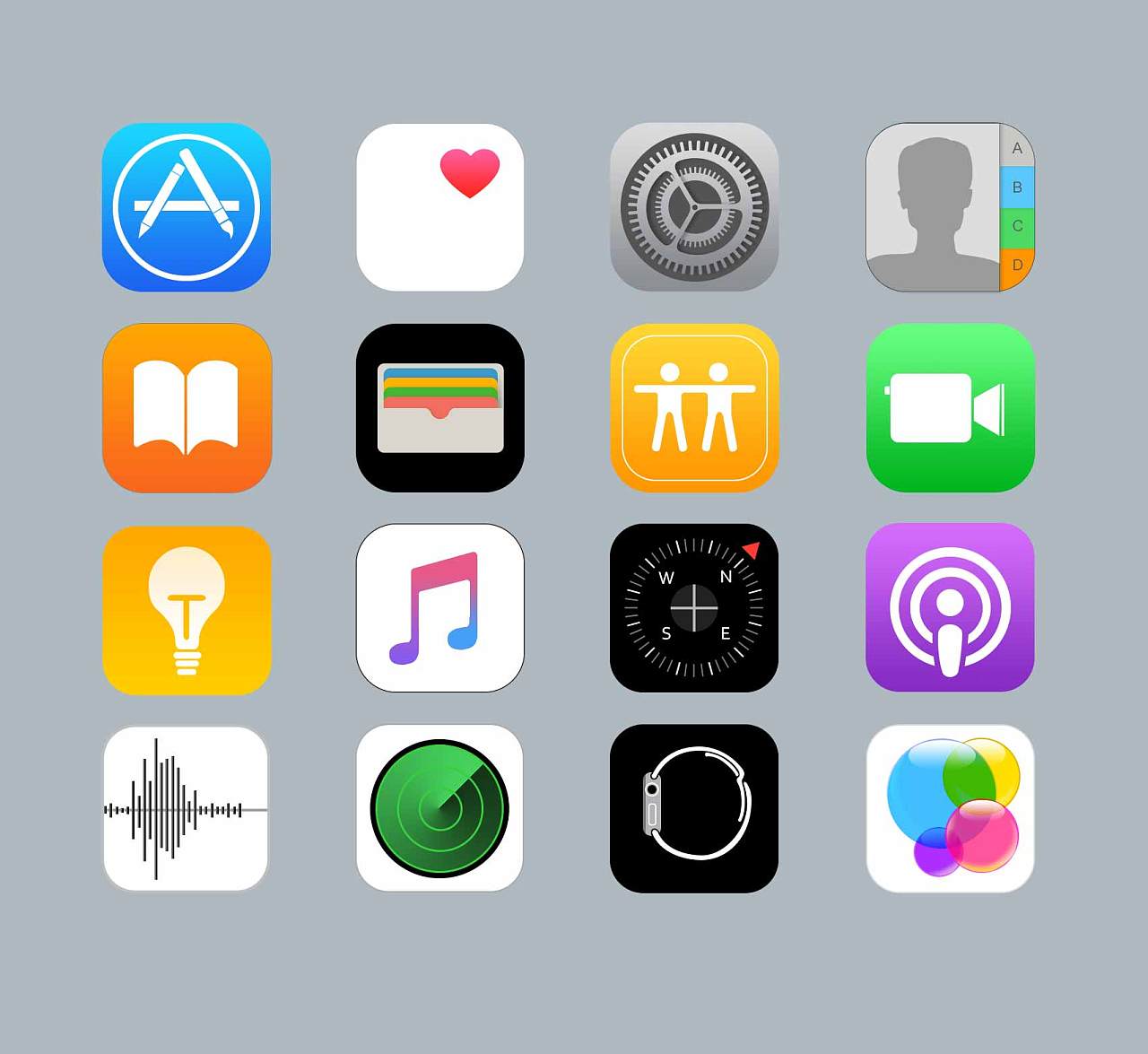 iphone-icon(第二弹)|ui|图标|sun576383884 - 原创作品 - 站酷