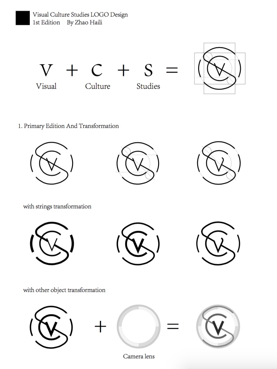 香港中文大学视觉文化研究专业logo设计|标志