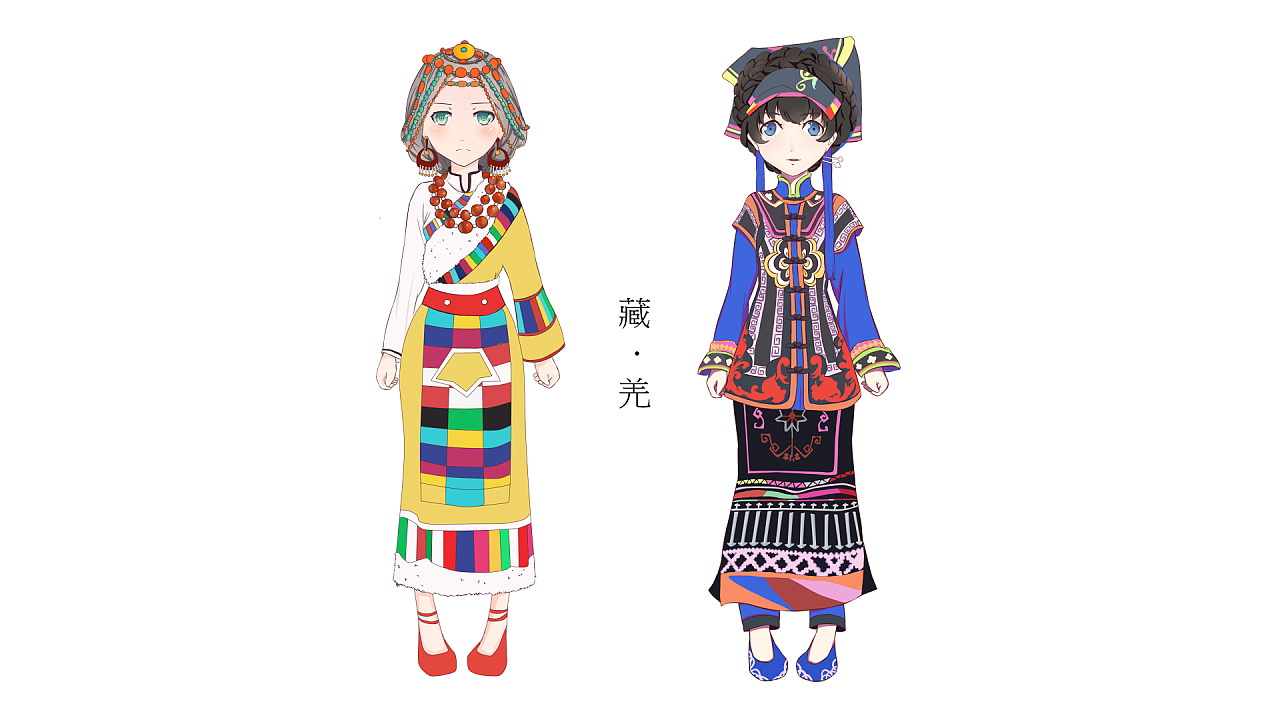 藏羌族服饰