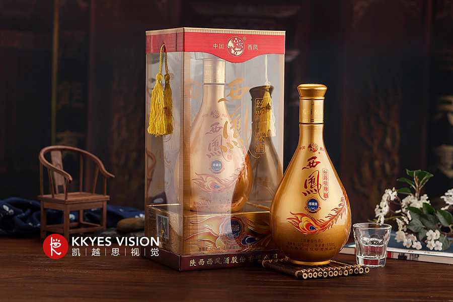 中国酒 白酒 西凤酒 酒类 静物拍摄 产品摄影|产