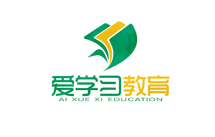 爱学习教育logo设计
