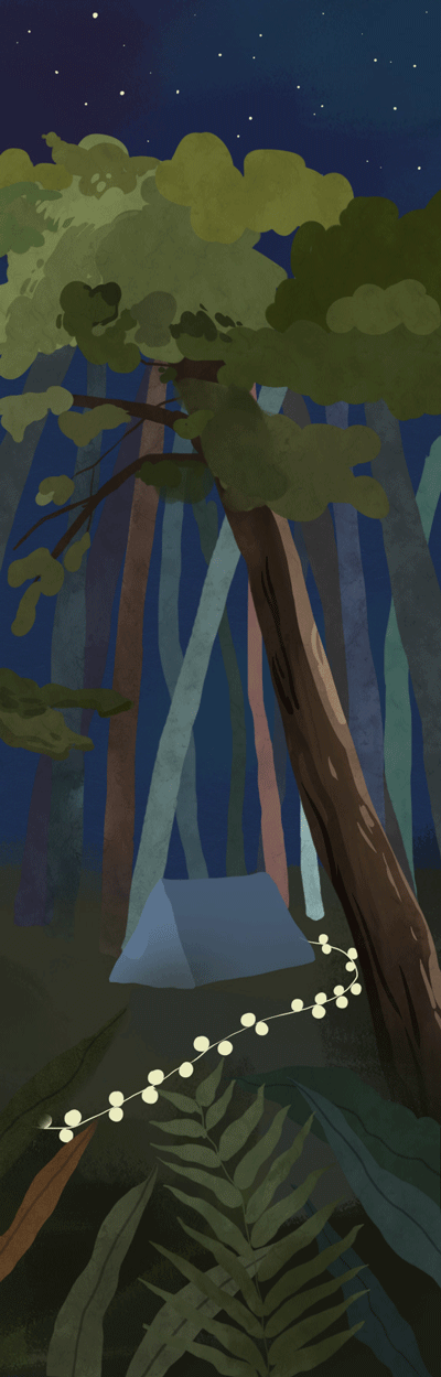 每个晚安|插画|艺术插画|御树月 - 原创作品 - 站酷