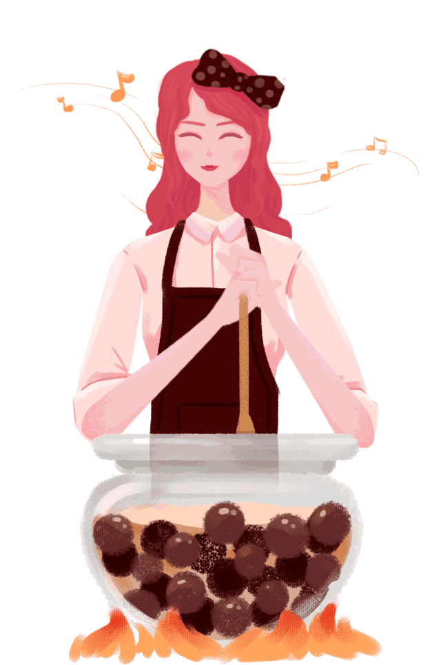 精致「珠珠」女孩的梦幻星球|插画|商业插画|谭某某 - 原创作品