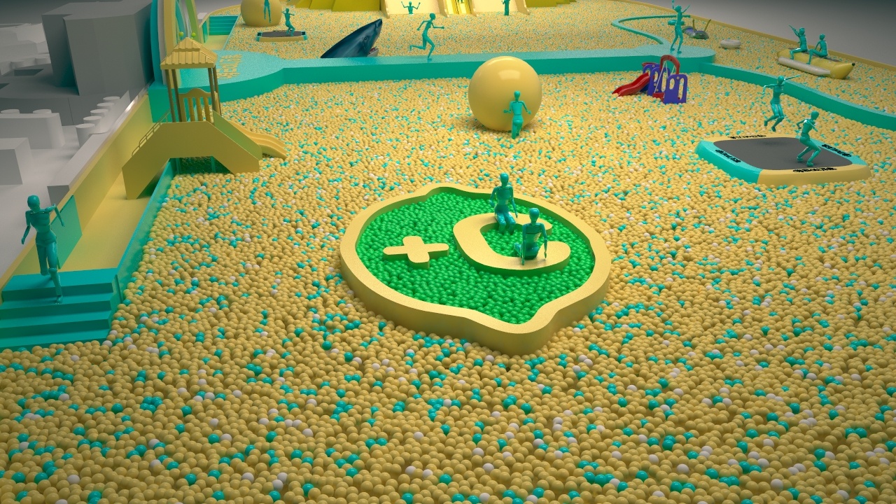 万象城百万海洋球活动