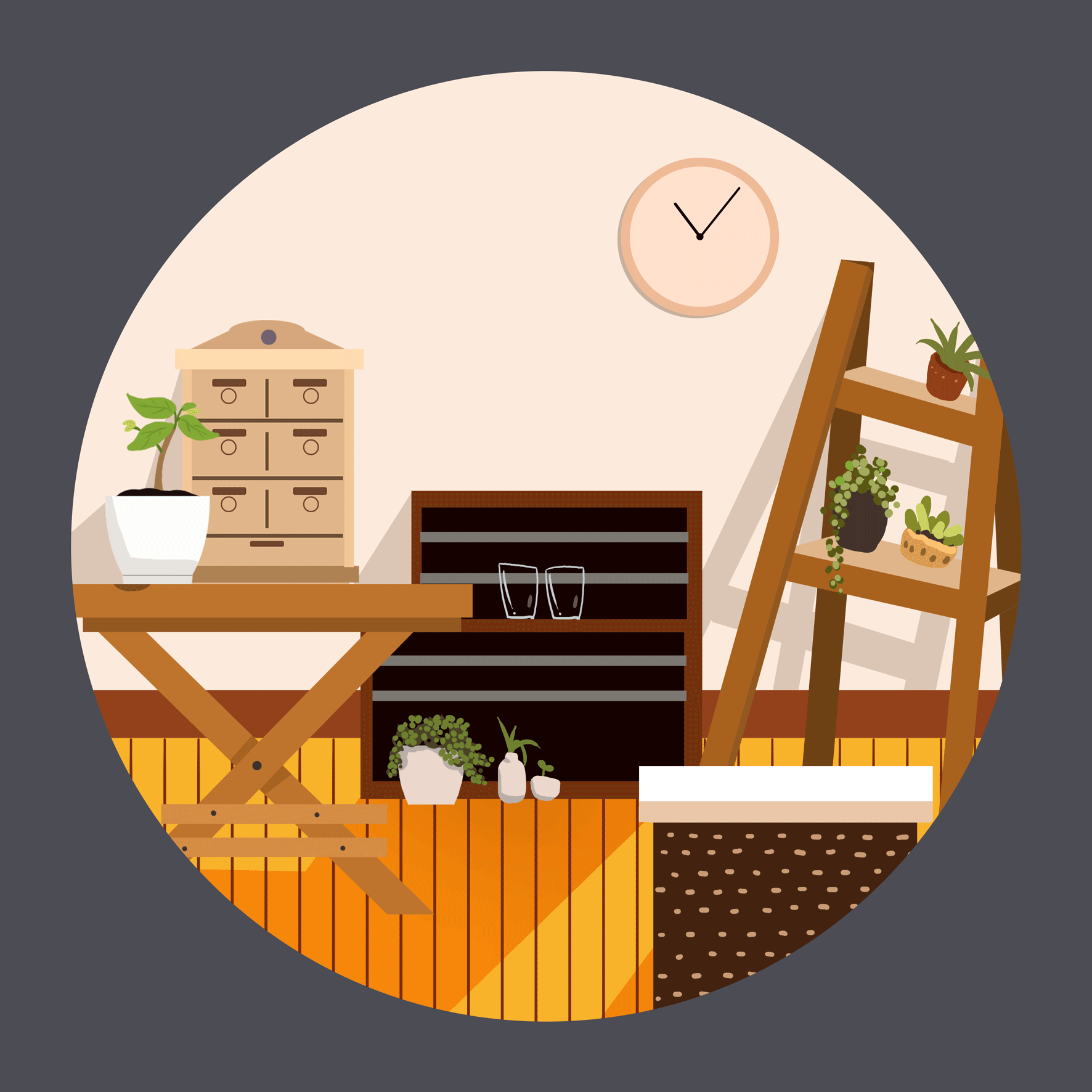 美好时光旋转而过~       