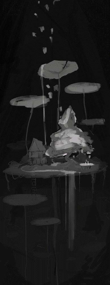 荷叶·|插画|创作习作|祁佑 - 原创作品 - 站酷