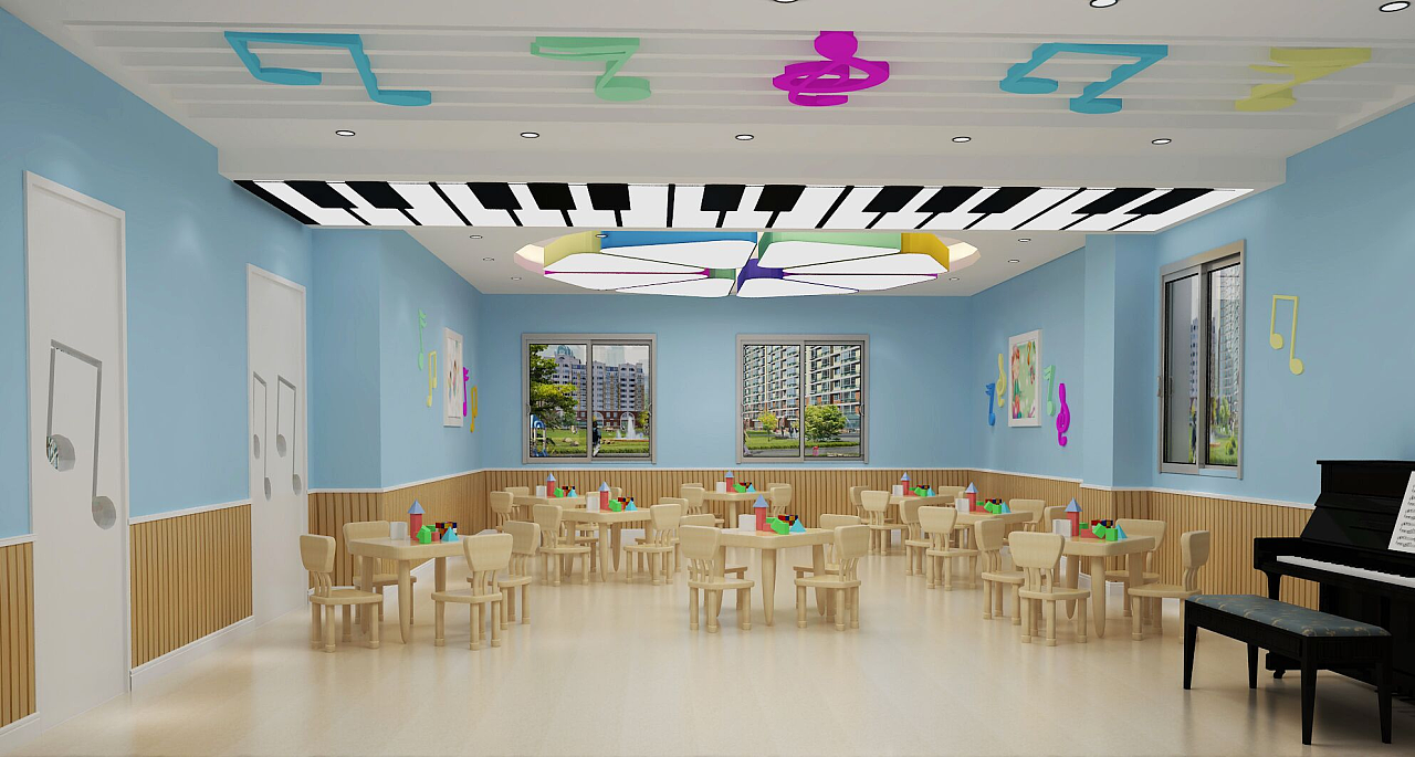 北大附属学校实验幼儿园,郑州幼儿园设计案例
