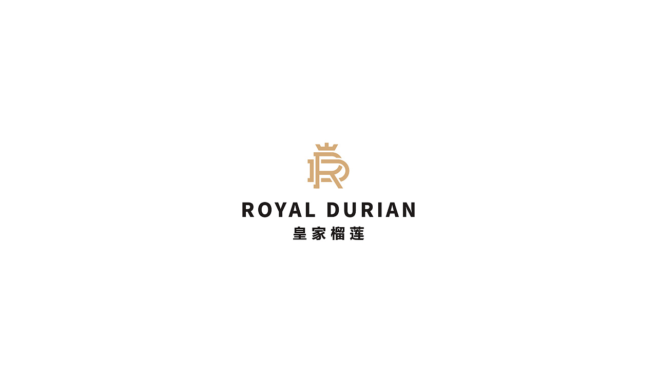 皇家榴莲logo design