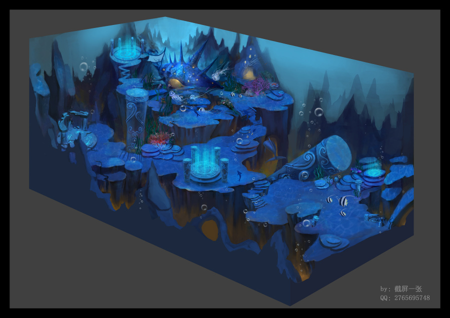 海螺摇篮|游戏原画|插画|截屏一张 - 原创设计作