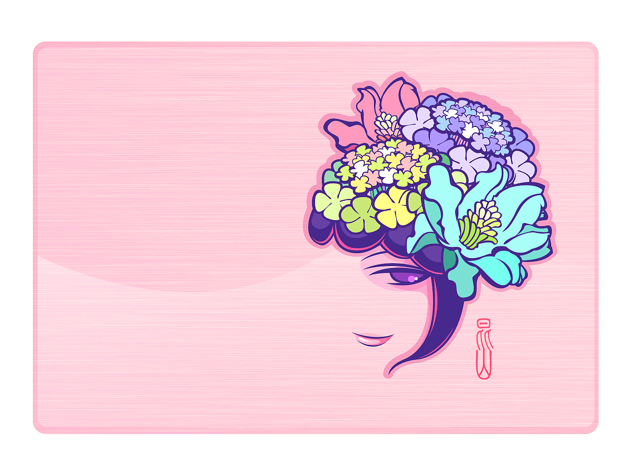 镜子里有月亮花水猜成语_看图猜成语