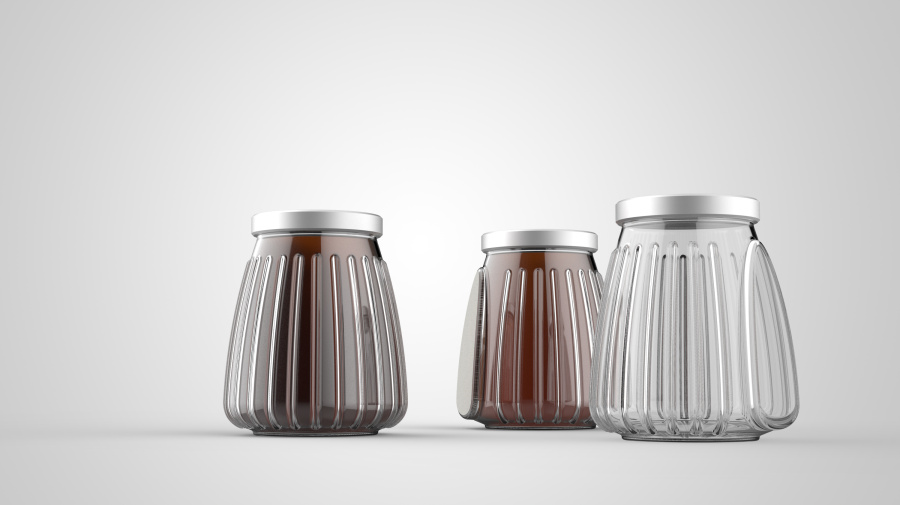瓶子容器 - 汇元坊蜂蜜罐|包装|平面|vipyidian - 原