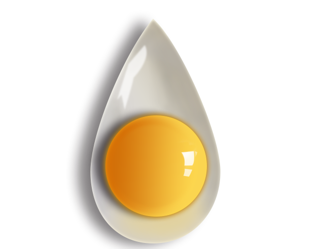 写实图标--鸡蛋黄|图标|GUI|白羊座很LOW - 原创