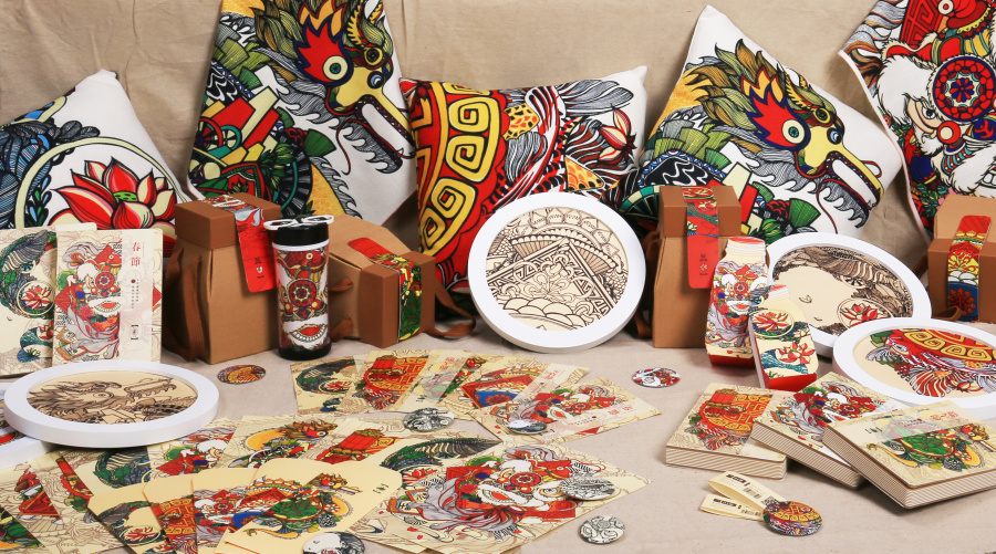 《节》中国传统节日文化推广|商业插画|插画|蒙