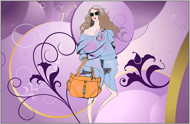 艾米莉品牌女包(插画设计)|插画|概念设定|anne