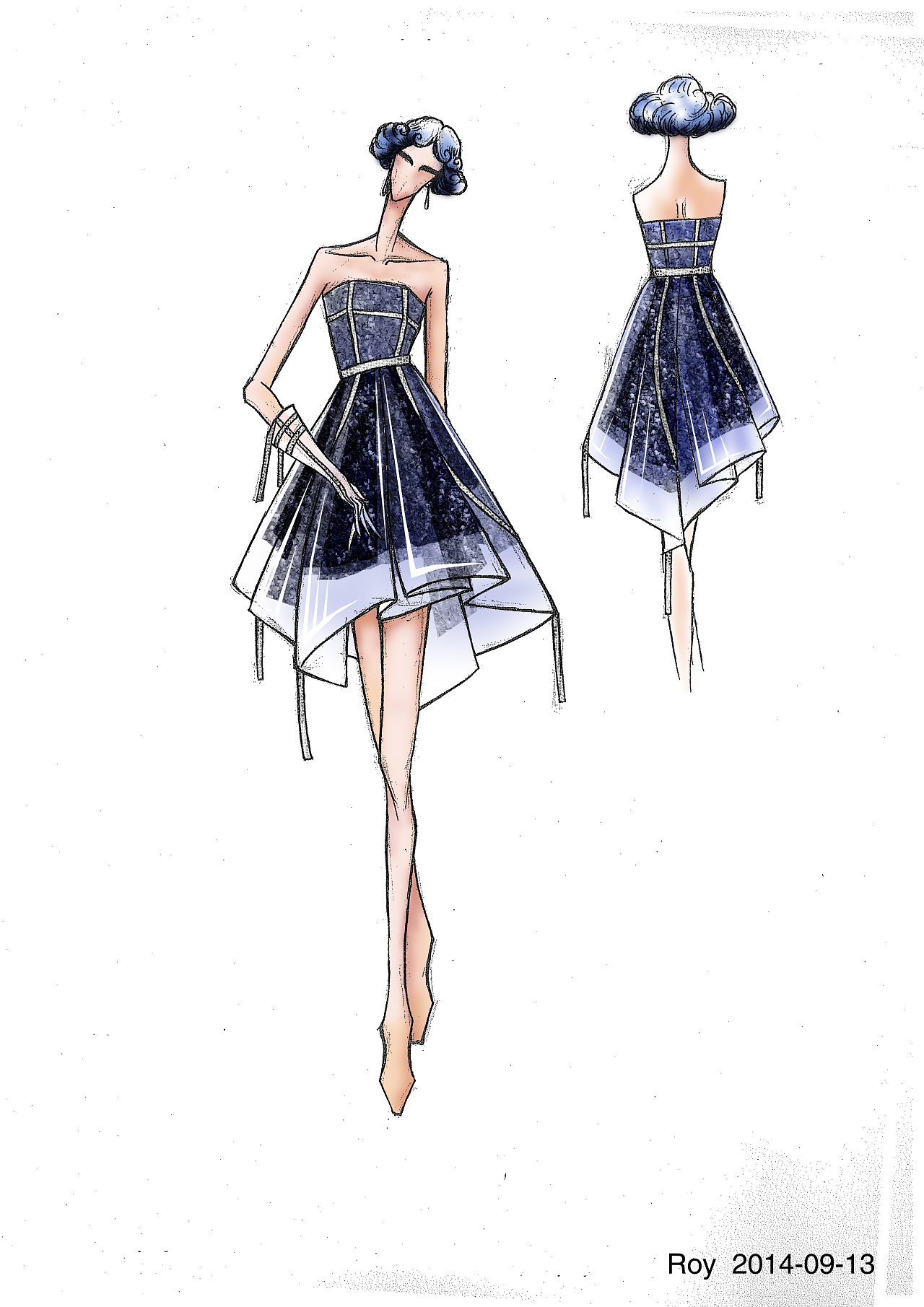 女装系列设计-女装设计-服装设计