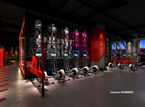 归本主义设计作品-力奥健身房设计案例|室内设