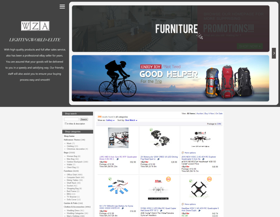 ebay店铺首页&详情页设计|电子商务\/商城|网页