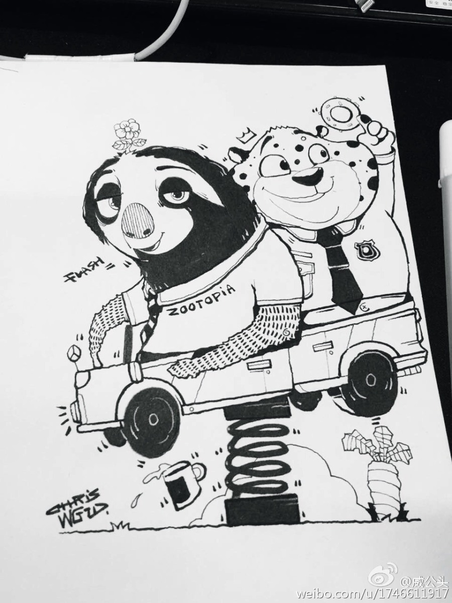 #疯狂动物城##Zootopia#喜欢的两个角色|商业