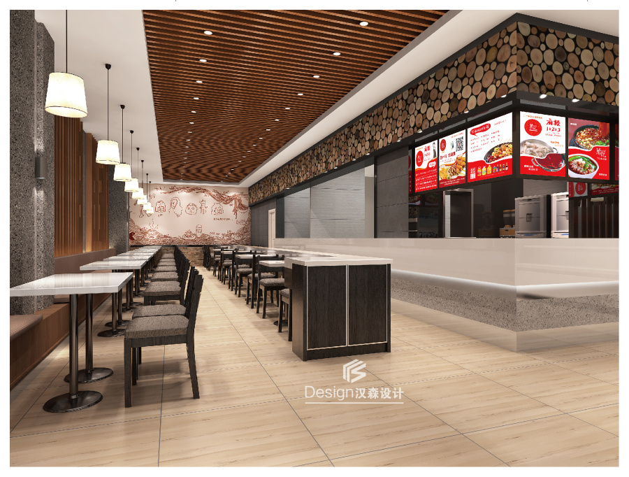云南昆明万记麻辣烫 连锁店|室内设计|空间\/建筑