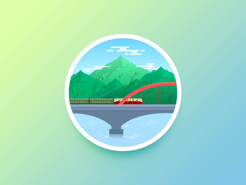 关于旅行的风景小插画|绘画习作|插画|Suntia - 原创设计作品 - 站酷 (ZCOOL)