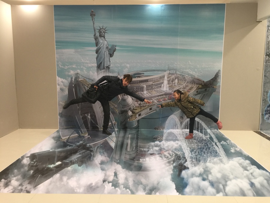 北京3D画之【梦幻国度】3D墙地结合|油画|纯艺